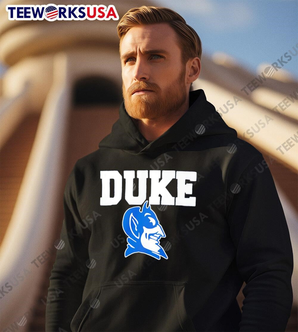 Duke Blue Devils Baseball Team logo - Adult & Kids T-Shirts, Sweatshirts & Hoodies apparel design preview 2