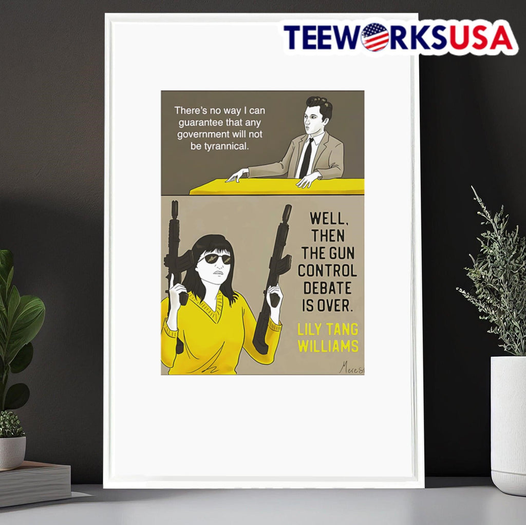Gun Control Debate Is Over - Adult & Kids T-Shirts, Sweatshirts & Hoodies apparel design preview 6