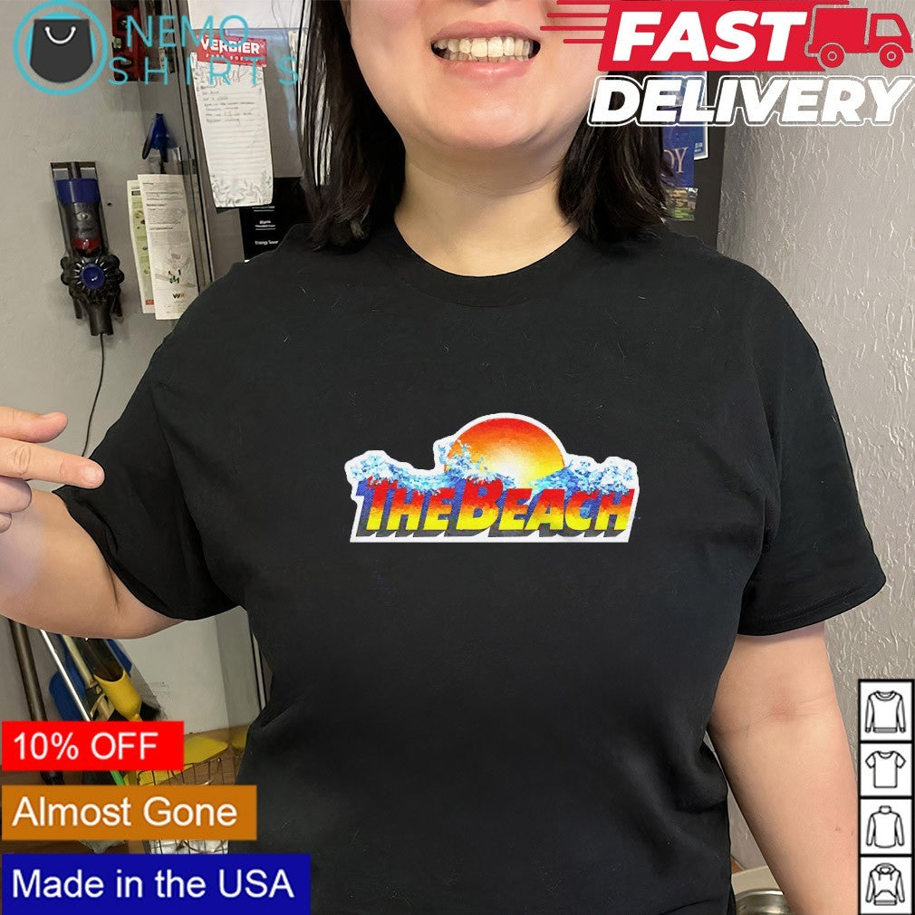 The beach waterpark logo - Adult & Kids T-Shirts, Sweatshirts & Hoodies apparel design preview 2