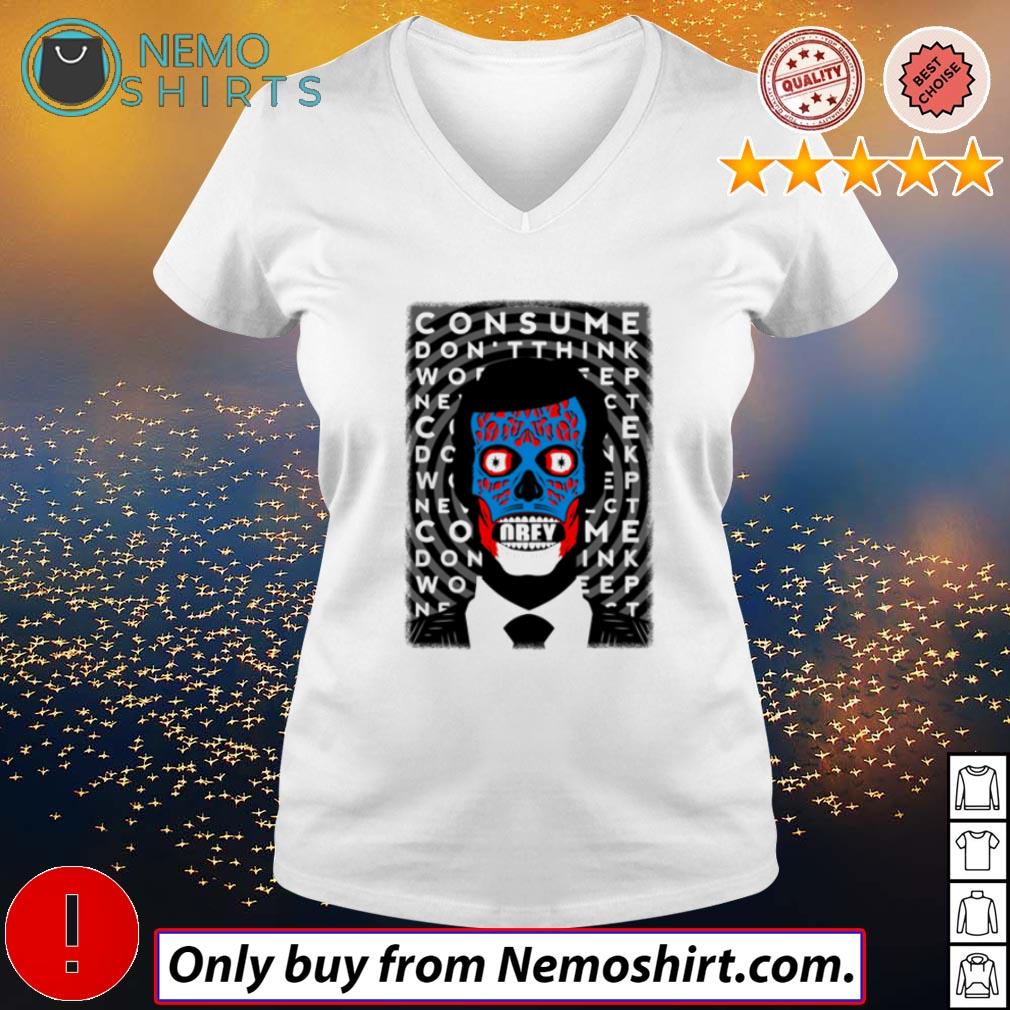 Obey consume don't think - Adult & Kids T-Shirts, Sweatshirts & Hoodies apparel design preview 5