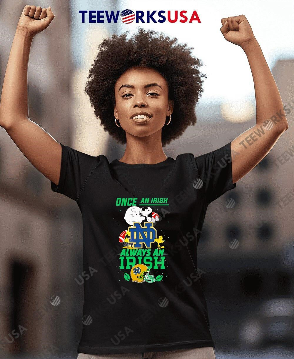 Once A Irish Always Cute Snoopy - Adult & Kids T-Shirts, Sweatshirts & Hoodies apparel design preview 7