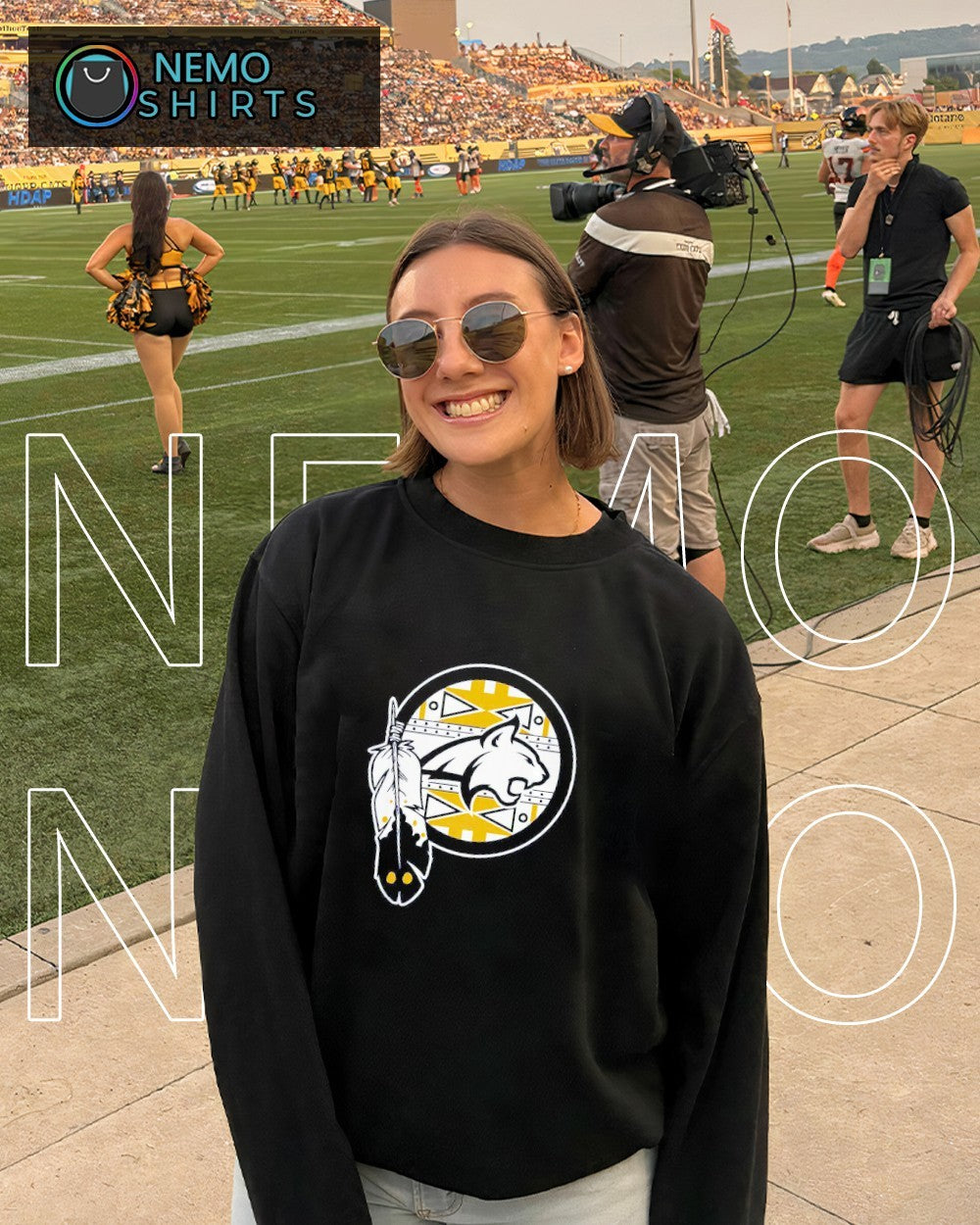 Montana State Bobcats Native American - Adult & Kids T-Shirts, Sweatshirts & Hoodies apparel design preview 6