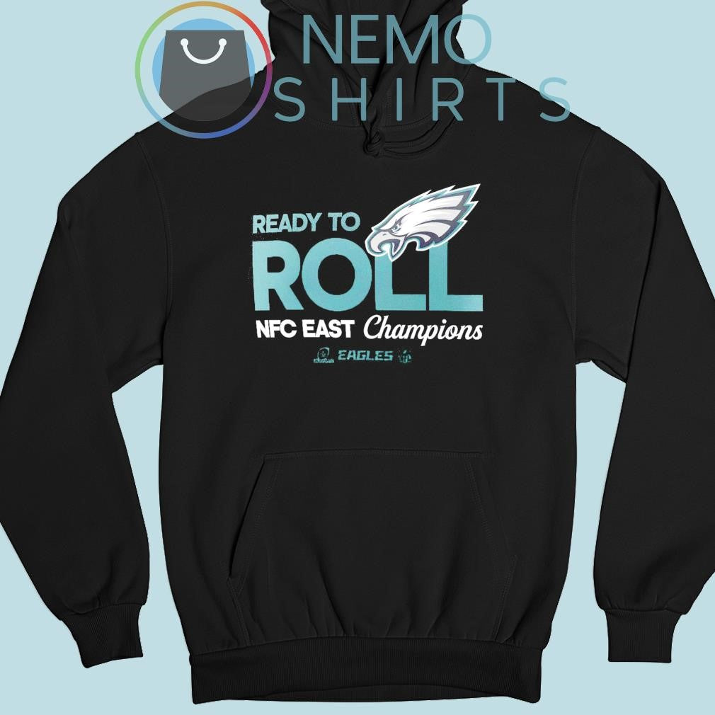Philadelphia Eagles ready to roll 2024 NFC East - Adult & Kids T-Shirts, Sweatshirts & Hoodies apparel design preview 2
