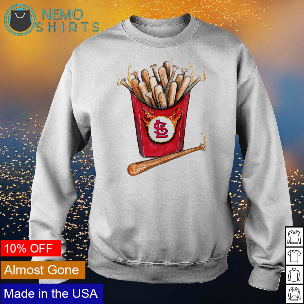 St. Louis Cardinals Hot Bats - Adult & Kids T-Shirts, Sweatshirts & Hoodies apparel design preview 4