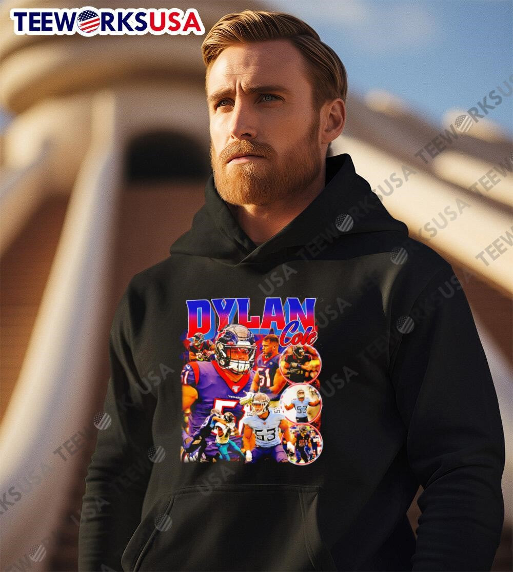 Dylan McKalob Cole Houston Texans graphic - Adult & Kids T-Shirts, Sweatshirts & Hoodies apparel design preview 2