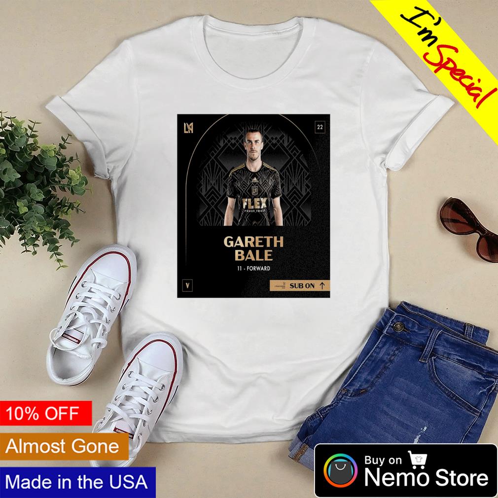 Gareth Bale 11 forward Los Angeles FC MLS cup 2022 - Adult & Kids T-Shirts, Sweatshirts & Hoodies apparel design preview 3