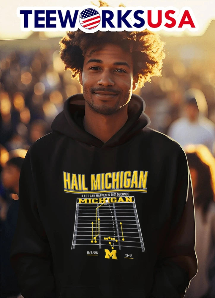 Hail Michigan A Lot Can Happen In 0.01 Seconds 9 5 26 - Adult & Kids T-Shirts, Sweatshirts & Hoodies apparel design preview 3