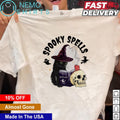 Haloween spooky cat spells - Adult & Kids T-Shirts, Sweatshirts & Hoodies apparel design preview 1