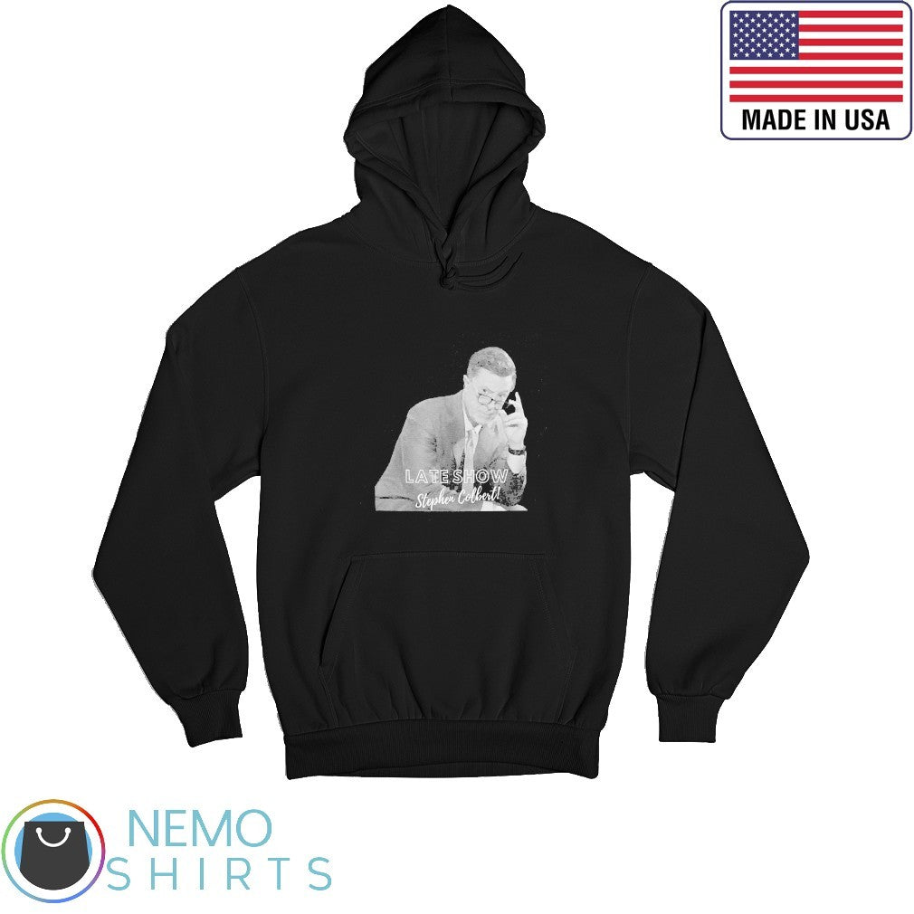 Stephen Colbert late show graphic - Adult & Kids T-Shirts, Sweatshirts & Hoodies apparel design preview 2