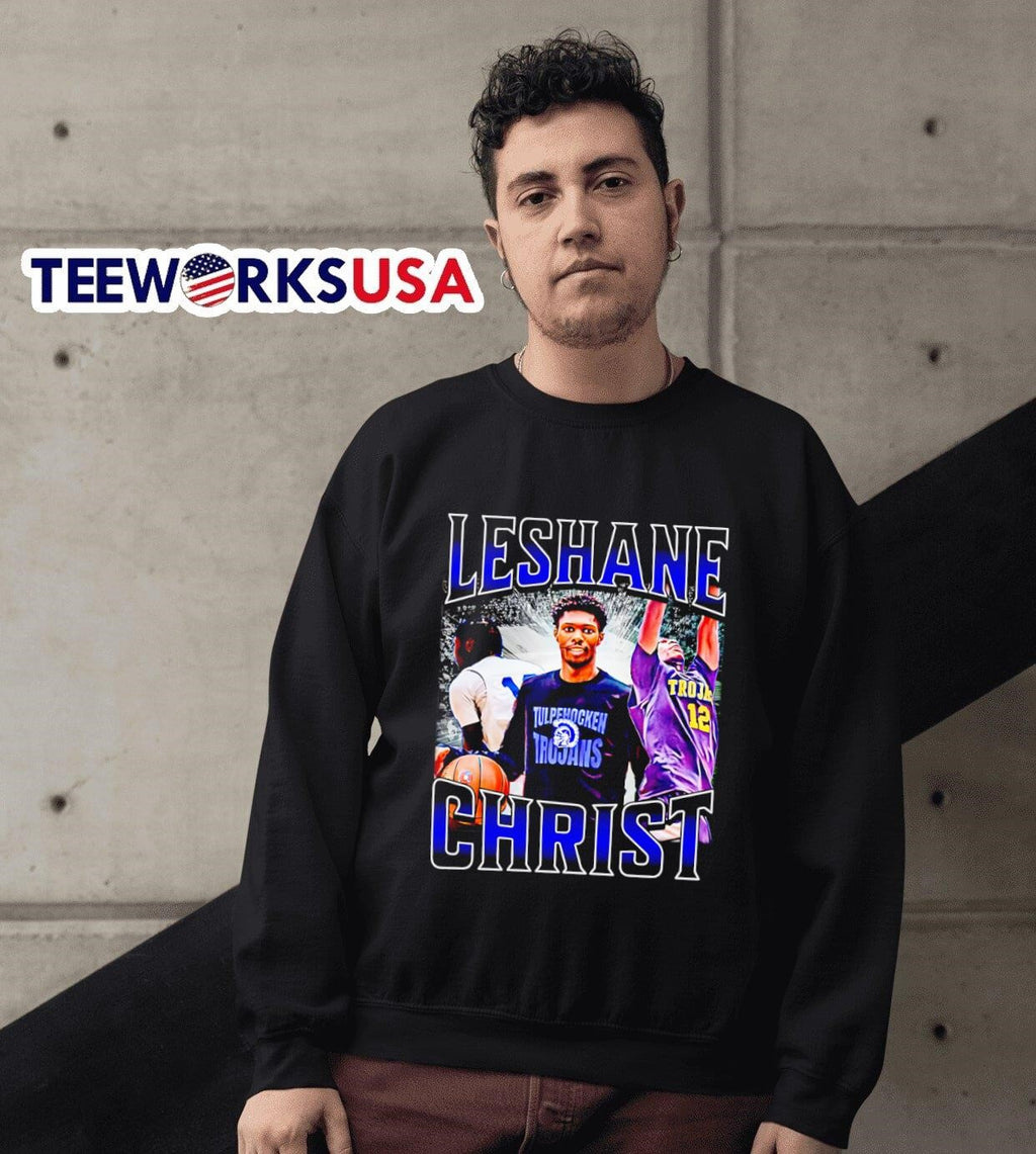 Leshane Christ basketball 90s graphic - Adult & Kids T-Shirts, Sweatshirts & Hoodies apparel design preview 6