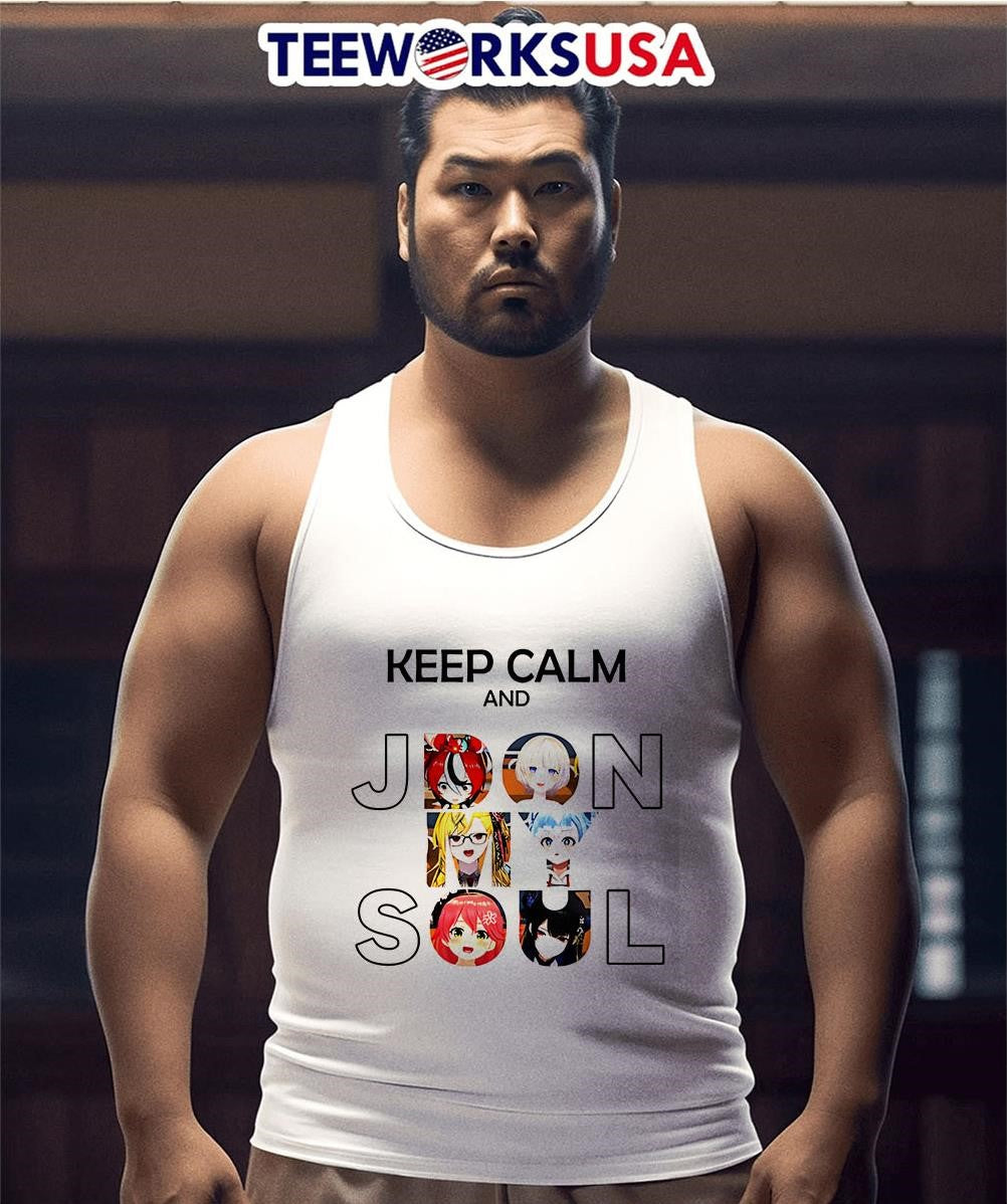 Keep Calm And Jdon My Soul - Adult & Kids T-Shirts, Sweatshirts & Hoodies apparel design preview 3