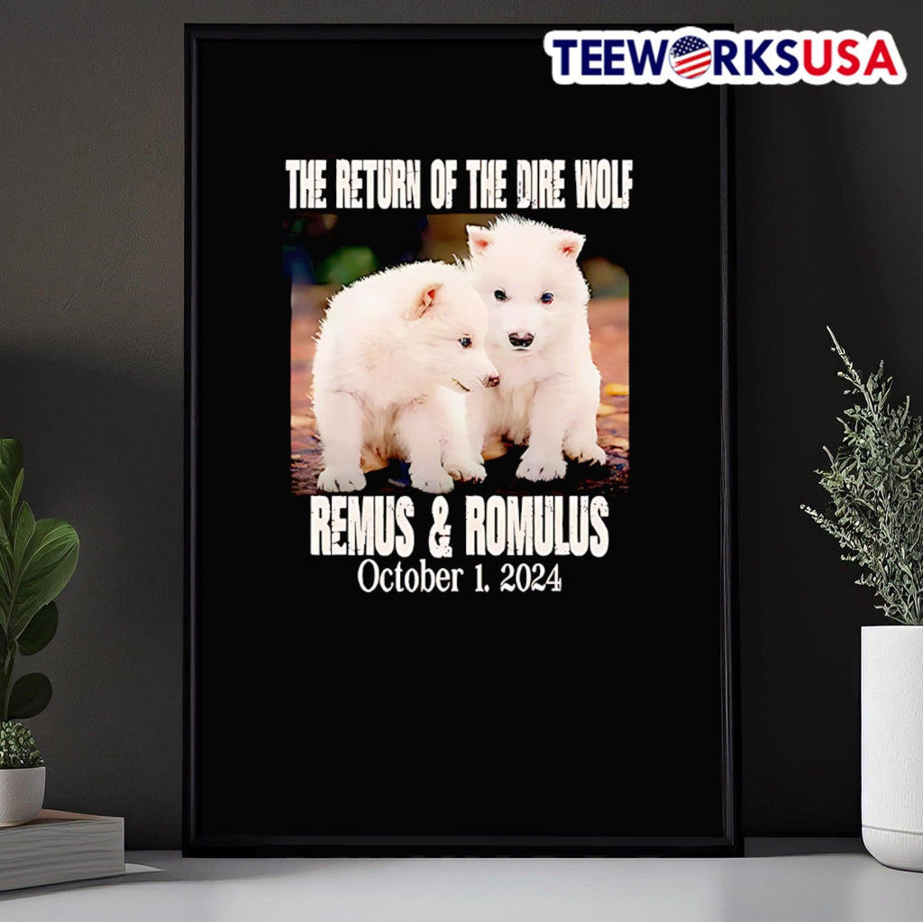 The Return Of Dire Wolf Remus and Romulus October 1 - Adult & Kids T-Shirts, Sweatshirts & Hoodies apparel design preview 5