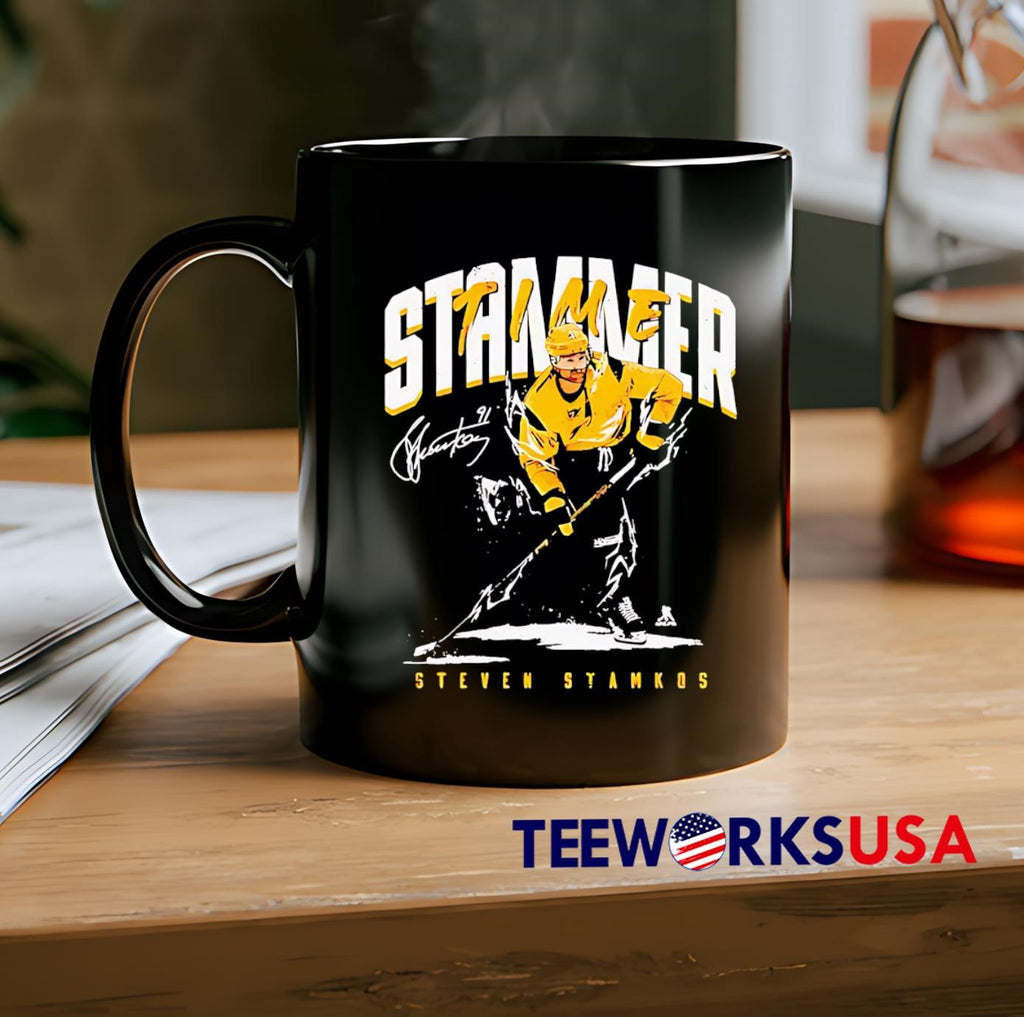 Steven Stamkos Stammer Time Nashville Signature - Adult & Kids T-Shirts, Sweatshirts & Hoodies apparel design preview 2