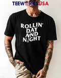 Rollin' Day and Night 8-Ball Gear Shifter - Adult & Kids T-Shirts, Sweatshirts & Hoodies apparel design preview 1