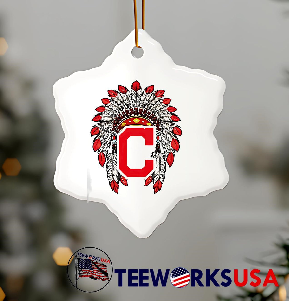 Cleveland Guardians Native American Logo - Adult & Kids T-Shirts, Sweatshirts & Hoodies apparel design preview 7