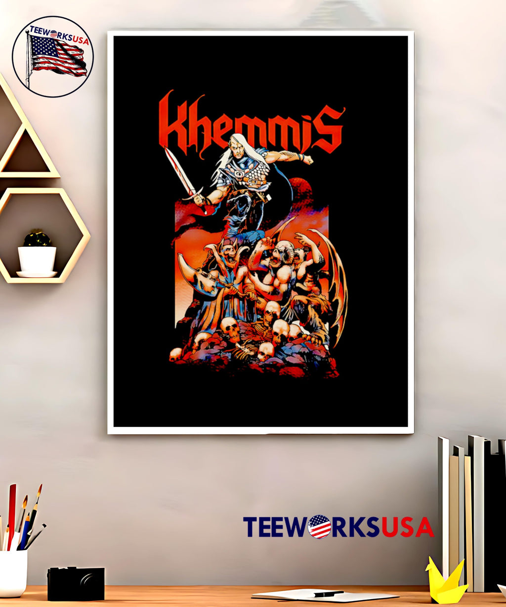 Khemmis Battlemaster classic - Adult & Kids T-Shirts, Sweatshirts & Hoodies apparel design preview 5