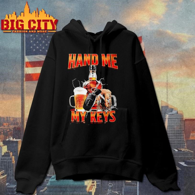 Hand Me The Keys - Adult & Kids T-Shirts, Sweatshirts & Hoodies apparel design preview 2