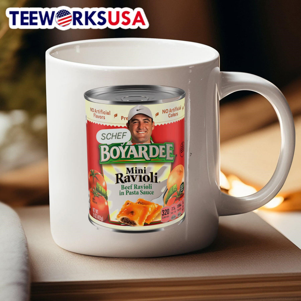Scottie Scheffler Schef Boyardee - Adult & Kids T-Shirts, Sweatshirts & Hoodies apparel design preview 4