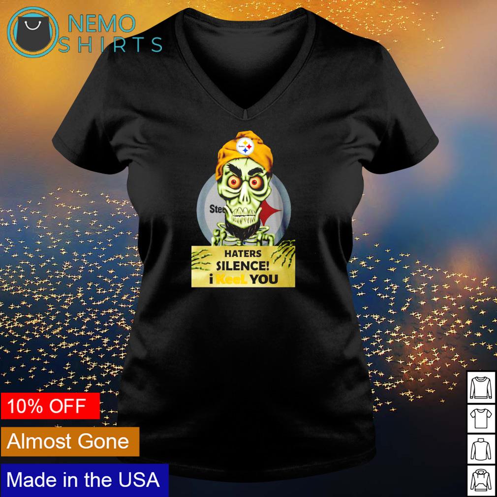 Jeff Dunham Steelers haters silence I keel you - Adult & Kids T-Shirts, Sweatshirts & Hoodies apparel design preview 5