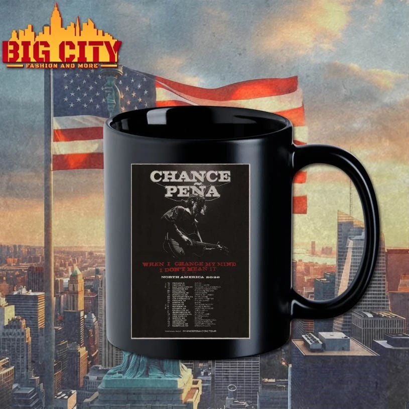 Chance Pena North America Tour 2026 Poster - Adult & Kids T-Shirts, Sweatshirts & Hoodies apparel design preview 3
