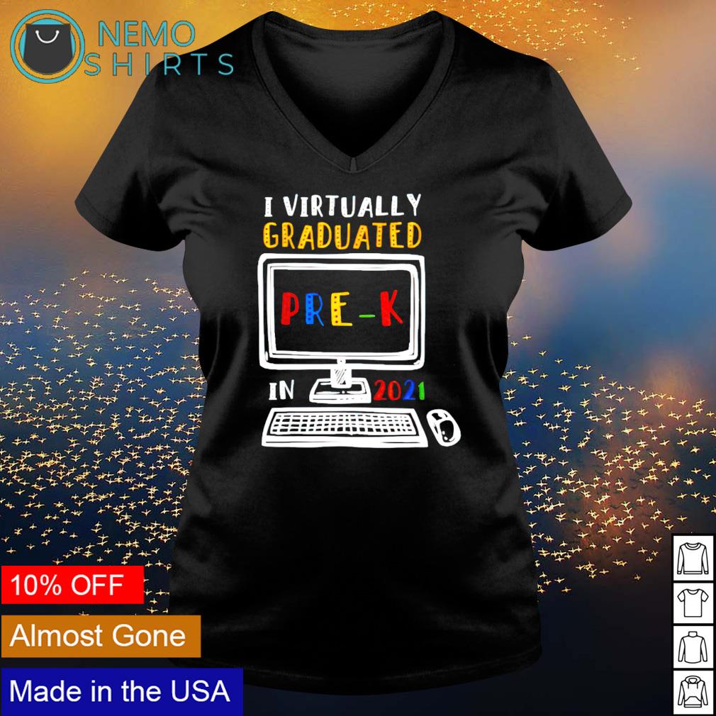 I virtually graduated pre-k in 2021 - Adult & Kids T-Shirts, Sweatshirts & Hoodies apparel design preview 5