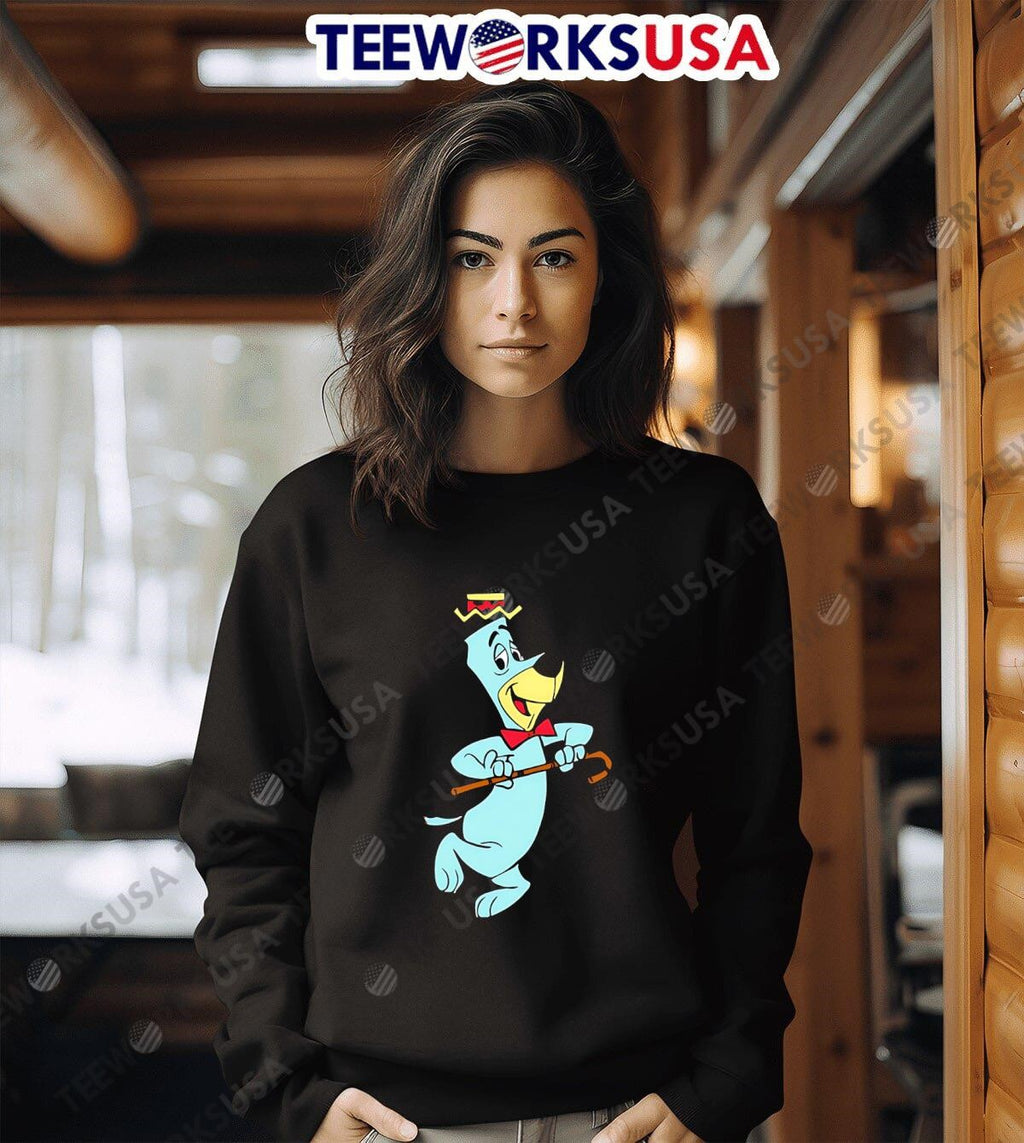 Huckleberry Hound cartoon funny - Adult & Kids T-Shirts, Sweatshirts & Hoodies apparel design preview 6