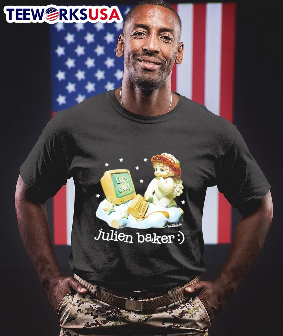 Julien Baker online angel - Adult & Kids T-Shirts, Sweatshirts & Hoodies apparel design preview 1