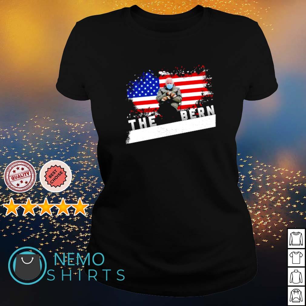 Bernie Sanders American flag The Bern - Adult & Kids T-Shirts, Sweatshirts & Hoodies apparel design preview 3