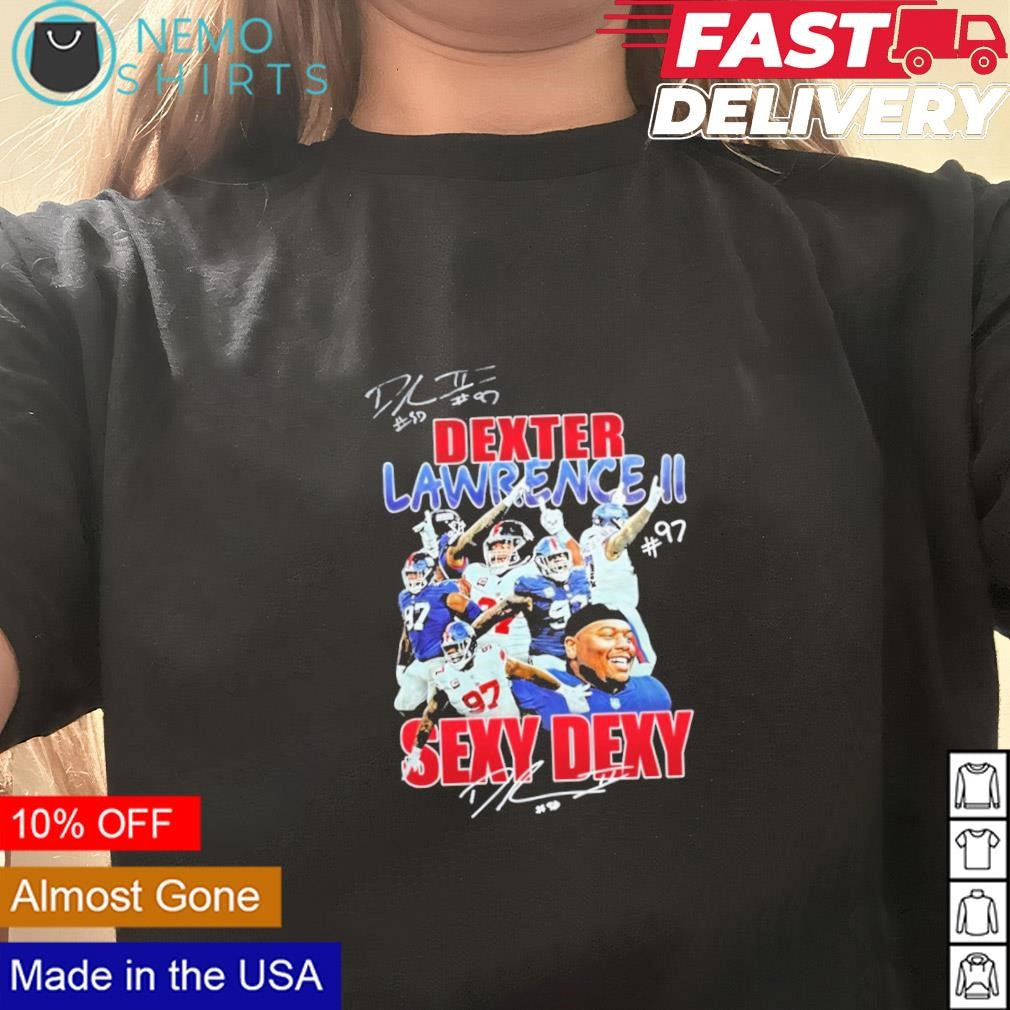 New York Giants Dexter Lawrence II 97 sexy dexy - Adult & Kids T-Shirts, Sweatshirts & Hoodies apparel design preview 1