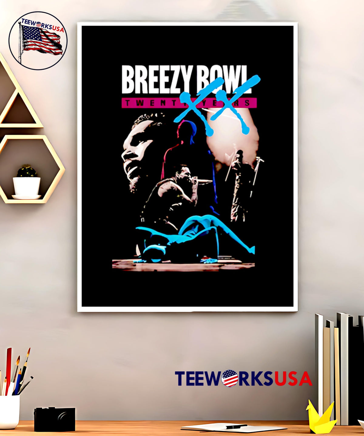 Chris Brown Breezy Bowl XX Crew - Adult & Kids T-Shirts, Sweatshirts & Hoodies apparel design preview 5