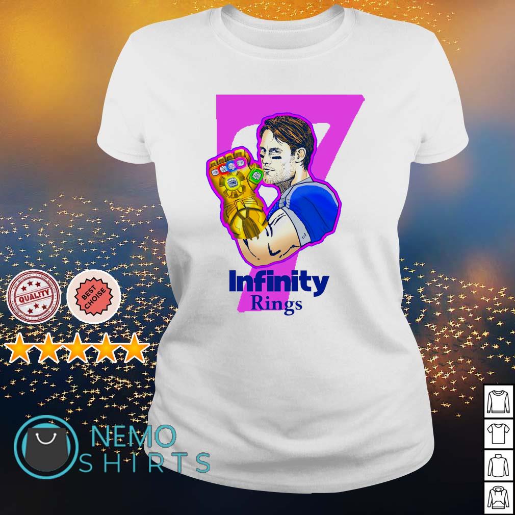 Tom Brady Infinity Gauntlet 7 rings - Adult & Kids T-Shirts, Sweatshirts & Hoodies apparel design preview 3