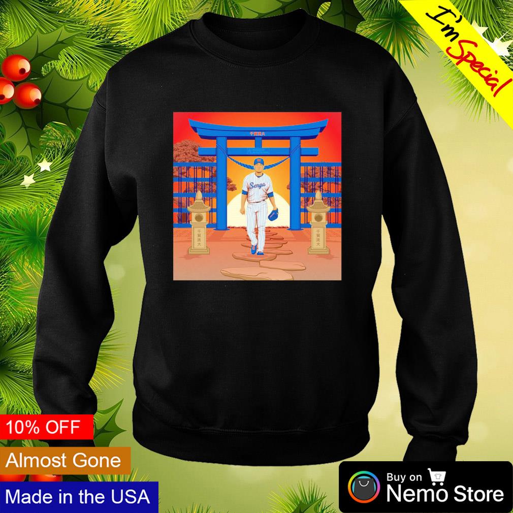 Kodai Senga time in the Big New York Mets - Adult & Kids T-Shirts, Sweatshirts & Hoodies apparel design preview 4