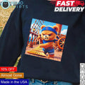 Chicago Cubs bear sweep pirate ship - Adult & Kids T-Shirts, Sweatshirts & Hoodies apparel design preview 1