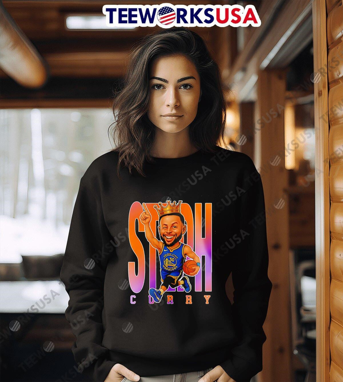 Stephen Curry Day San Francisco Giants 2025 Baseball - Adult & Kids T-Shirts, Sweatshirts & Hoodies apparel design preview 5