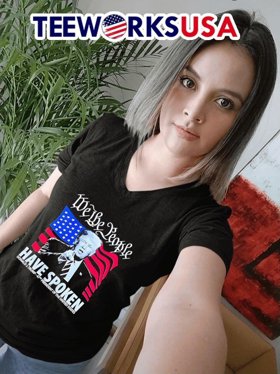 We The People Have Spoken Donald J. Trump 47th - Adult & Kids T-Shirts, Sweatshirts & Hoodies apparel design preview 7