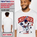 Illinois Fighting Illini Jacob Schroeder 8 baseball - Adult & Kids T-Shirts, Sweatshirts & Hoodies apparel design preview 1