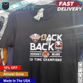 Hershey Bears 13 time champions back to - Adult & Kids T-Shirts, Sweatshirts & Hoodies apparel design preview 1