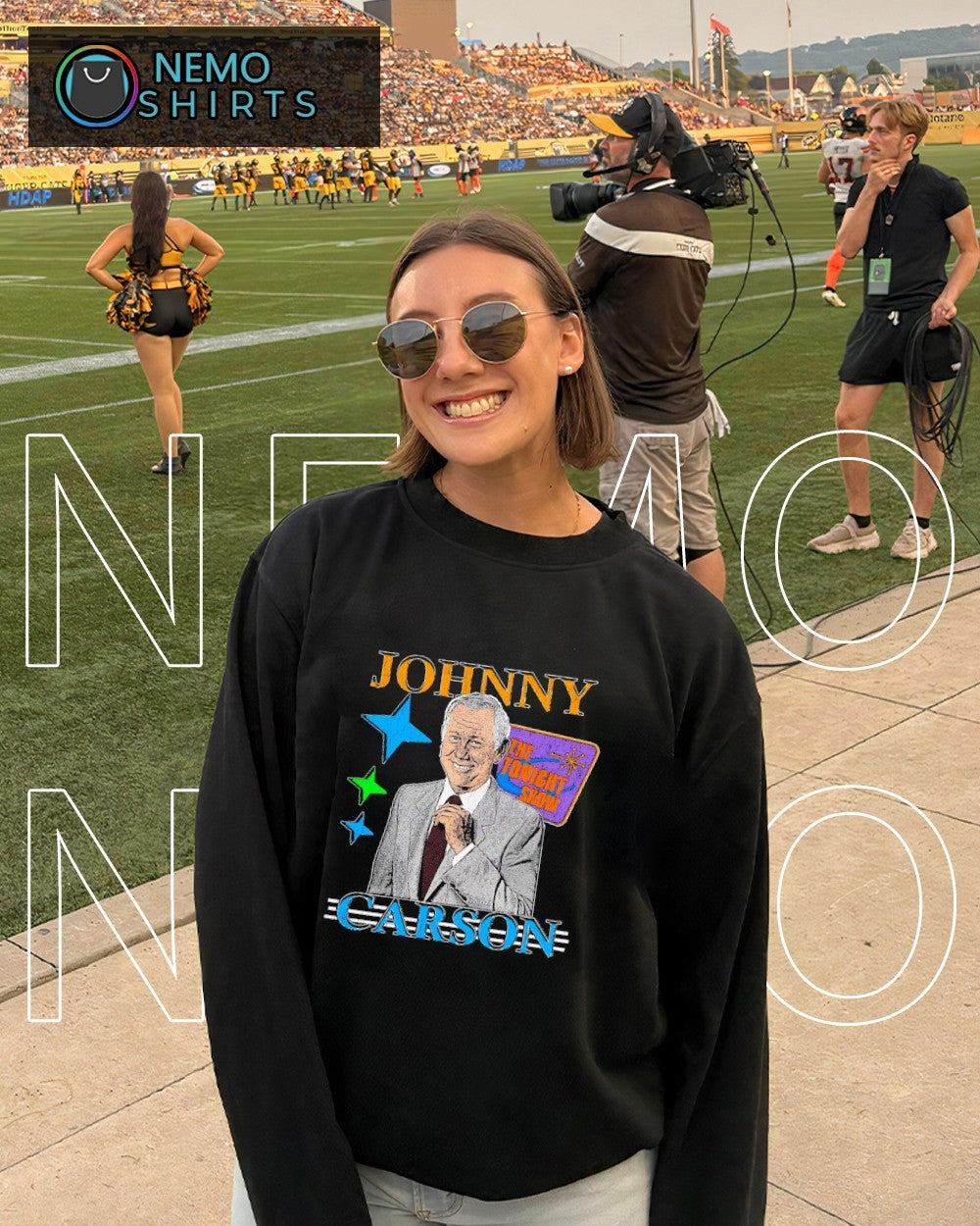 Johnny Carson The Tonight Show Starring - Adult & Kids T-Shirts, Sweatshirts & Hoodies apparel design preview 4