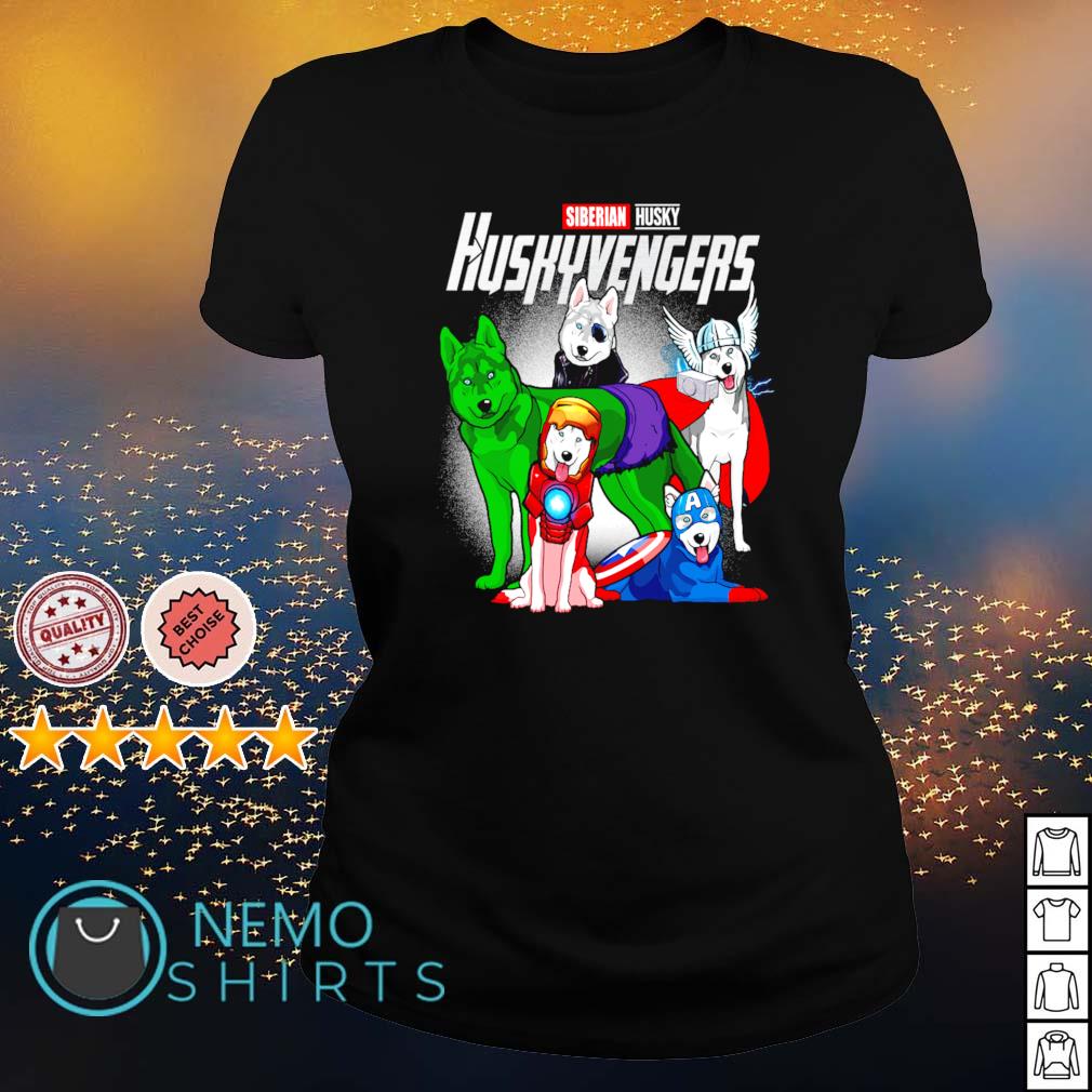 Avengers Siberian Husky Huskyvengers - Adult & Kids T-Shirts, Sweatshirts & Hoodies apparel design preview 3