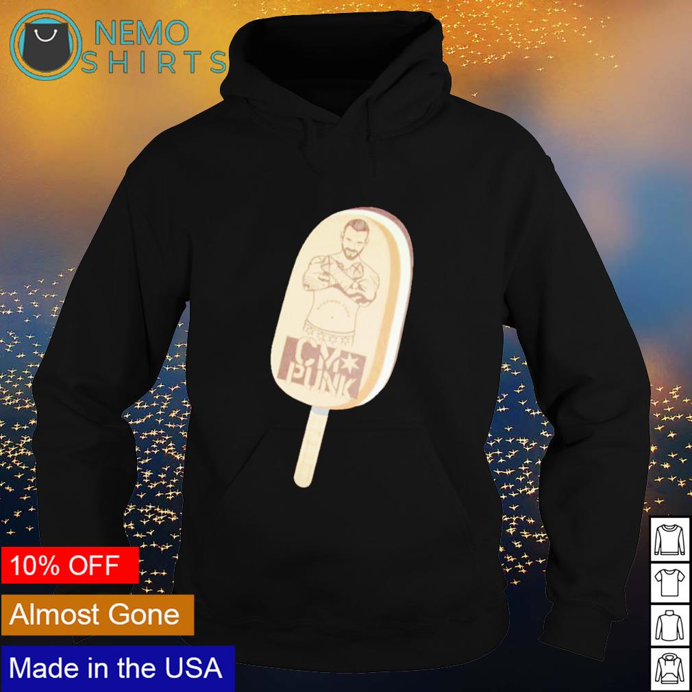 Cm Punk ice cream - Adult & Kids T-Shirts, Sweatshirts & Hoodies apparel design preview 2