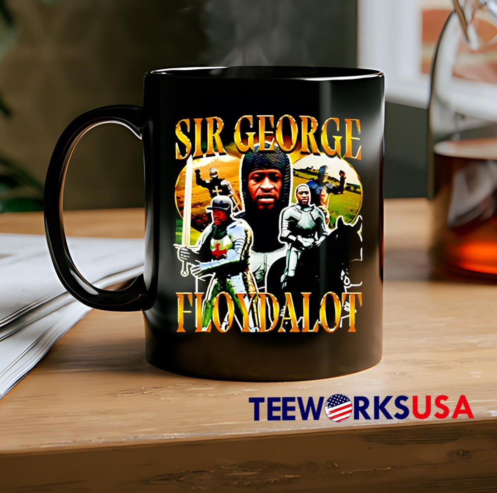 Sir George Floyd Alot Knight graphic - Adult & Kids T-Shirts, Sweatshirts & Hoodies apparel design preview 2
