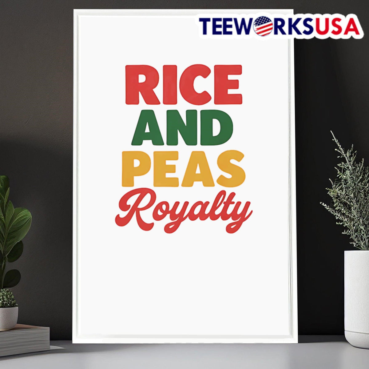 Rice and Peas Royalty - Adult & Kids T-Shirts, Sweatshirts & Hoodies apparel design preview 6