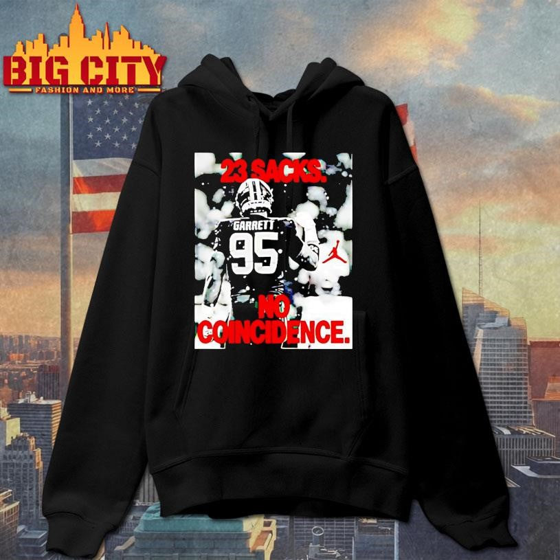 Garrett 23 Sacks No Coincidence - Adult & Kids T-Shirts, Sweatshirts & Hoodies apparel design preview 2
