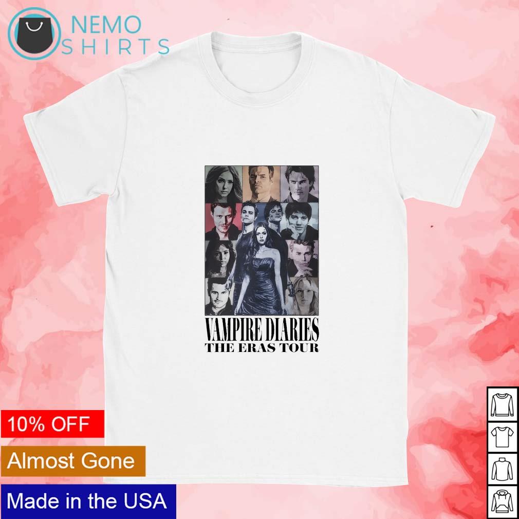 Vampire Diaries Elena Gilbert the Eras tour - Adult & Kids T-Shirts, Sweatshirts & Hoodies apparel design preview 1