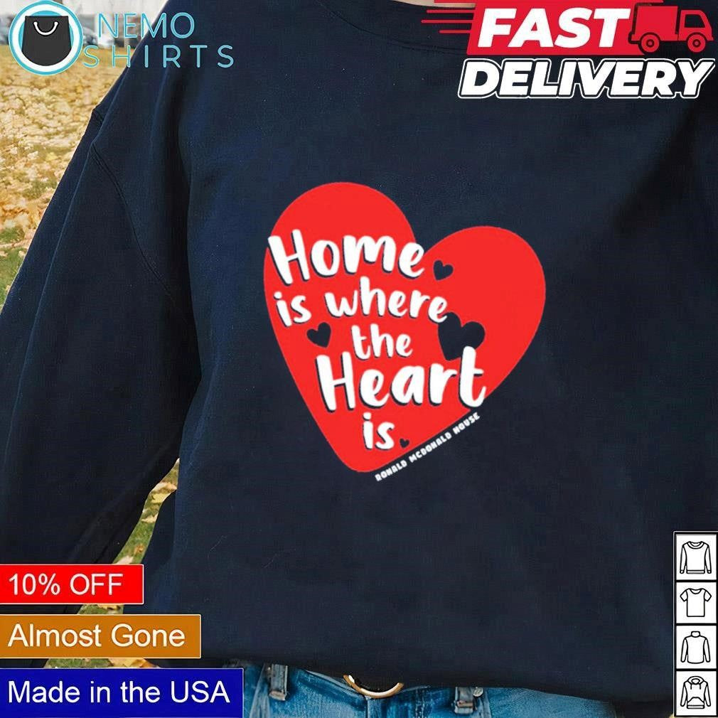 RMH Cincinnati home is where the heart - Adult & Kids T-Shirts, Sweatshirts & Hoodies apparel design preview 1