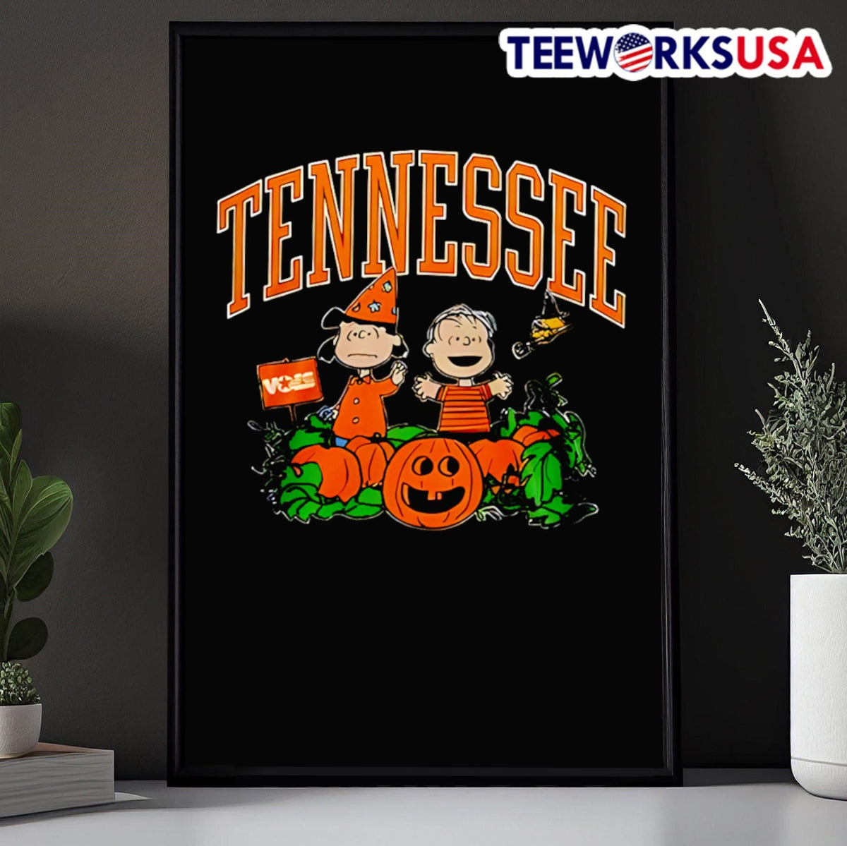 Tennessee Volunteers Snoopy 2025 Halloween - Adult & Kids T-Shirts, Sweatshirts & Hoodies apparel design preview 5