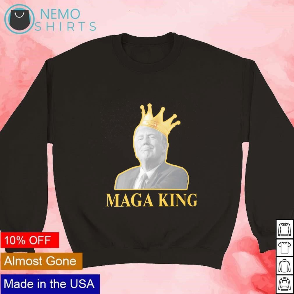 Maga King Donald Trump - Adult & Kids T-Shirts, Sweatshirts & Hoodies apparel design preview 3