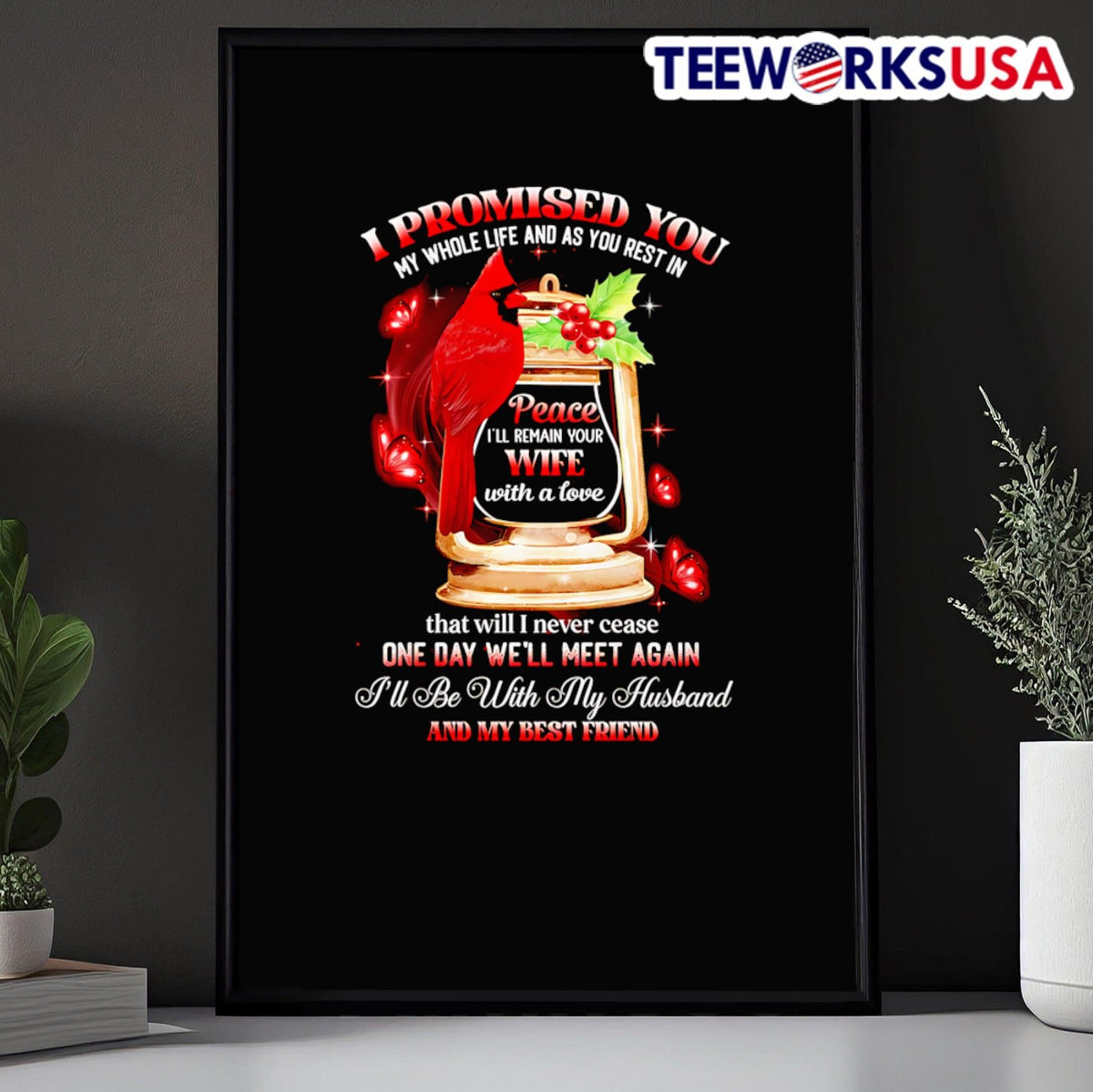 I promised you my whole life and as rest in peace - Adult & Kids T-Shirts, Sweatshirts & Hoodies apparel design preview 5
