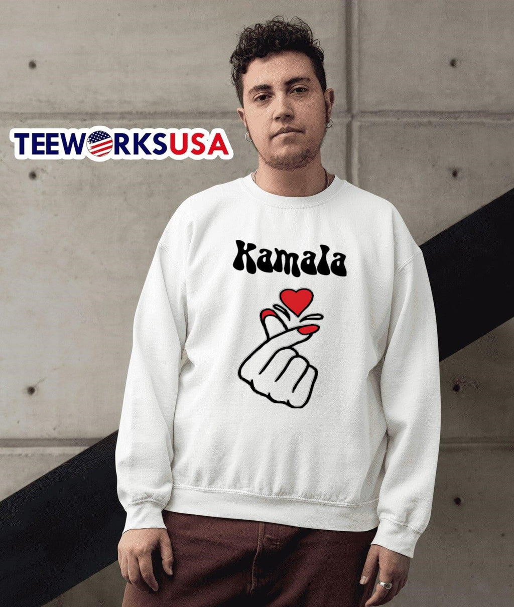 I love Kamala Harris for president 2024 - Adult & Kids T-Shirts, Sweatshirts & Hoodies apparel design preview 3