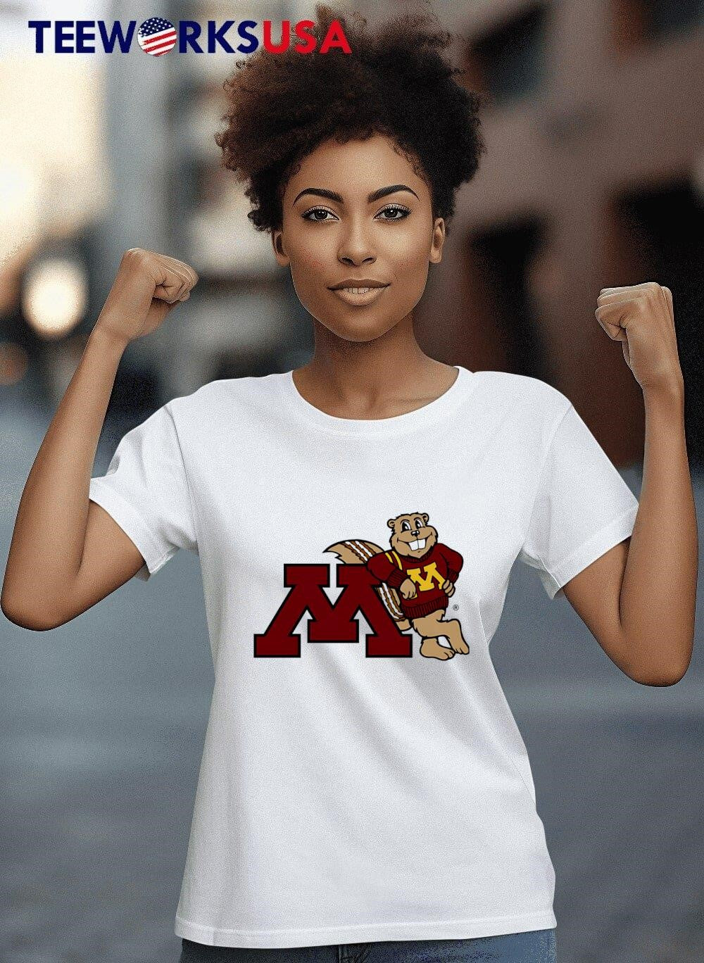 The Golden Gophers Hockey mascot - Adult & Kids T-Shirts, Sweatshirts & Hoodies apparel design preview 8
